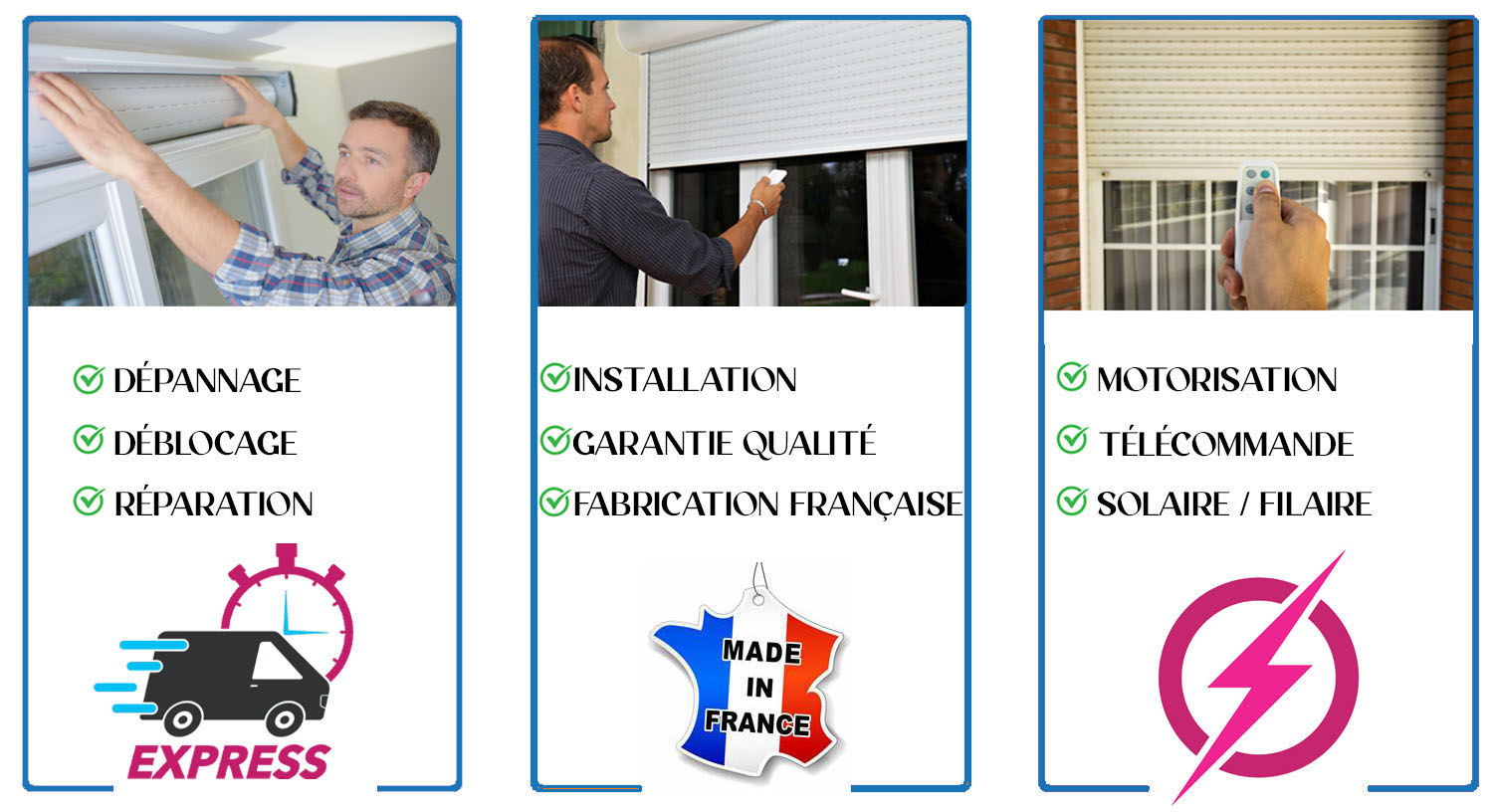 Depannage volet roulant Versailles